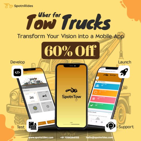 Create a Tow Truck App Development With Uber-Like Features