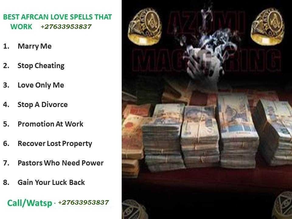 Real Magic Ring Wealth Lottery Money Success Ring +27633953837