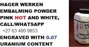HAGER WERKEN EMBALMING POWDER DEALERS IN ACCRA-GHANA+27 63 480 9853