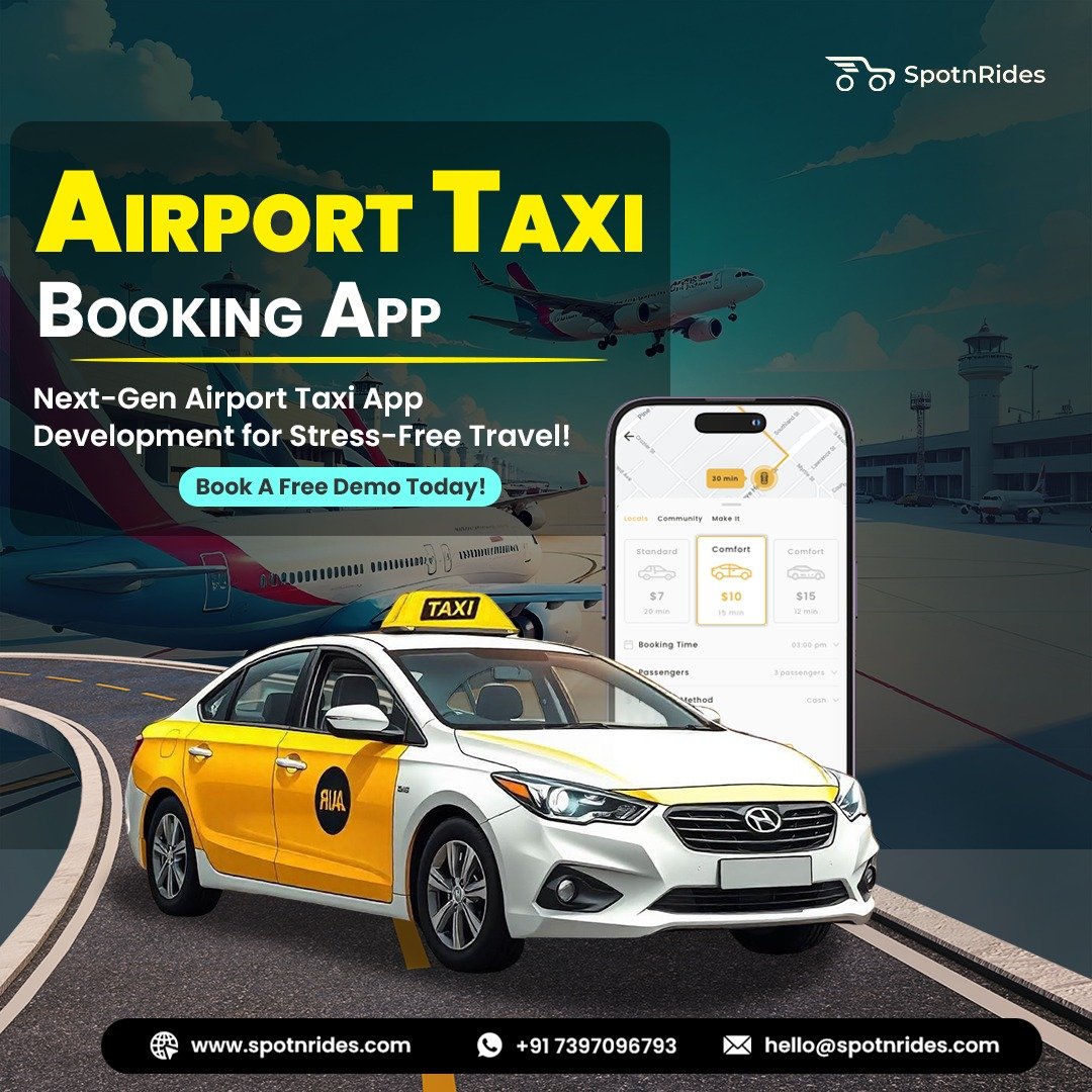 Smart Airport Shuttle App Development With Voice Booking