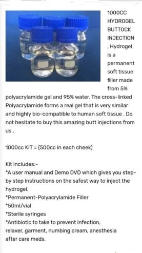 PMMA and Hydrogel Butt Injections In Nairobi Kenya+27 74 676 7021