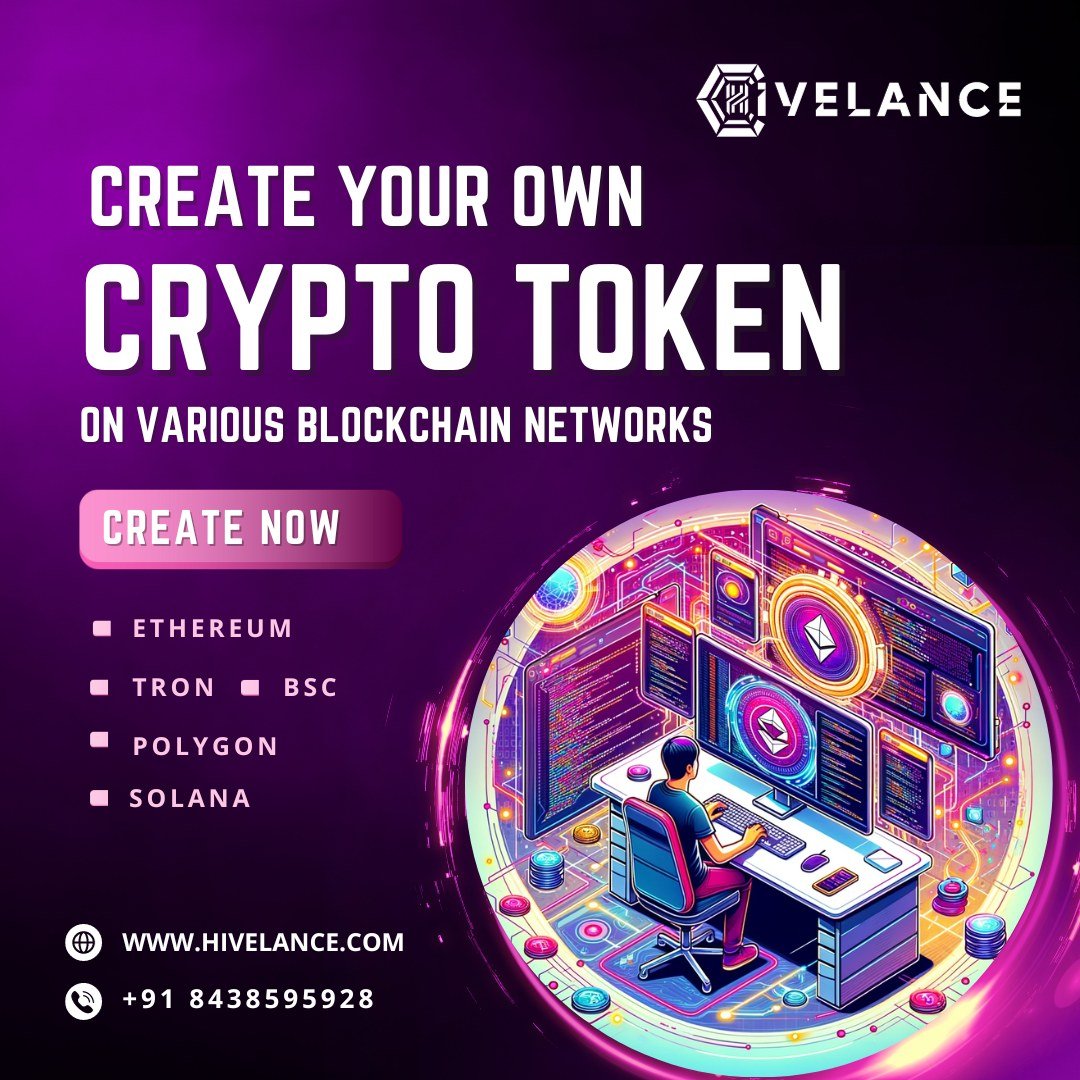 Create Your Own Cryptocurrency Token At Multiple Blockchains