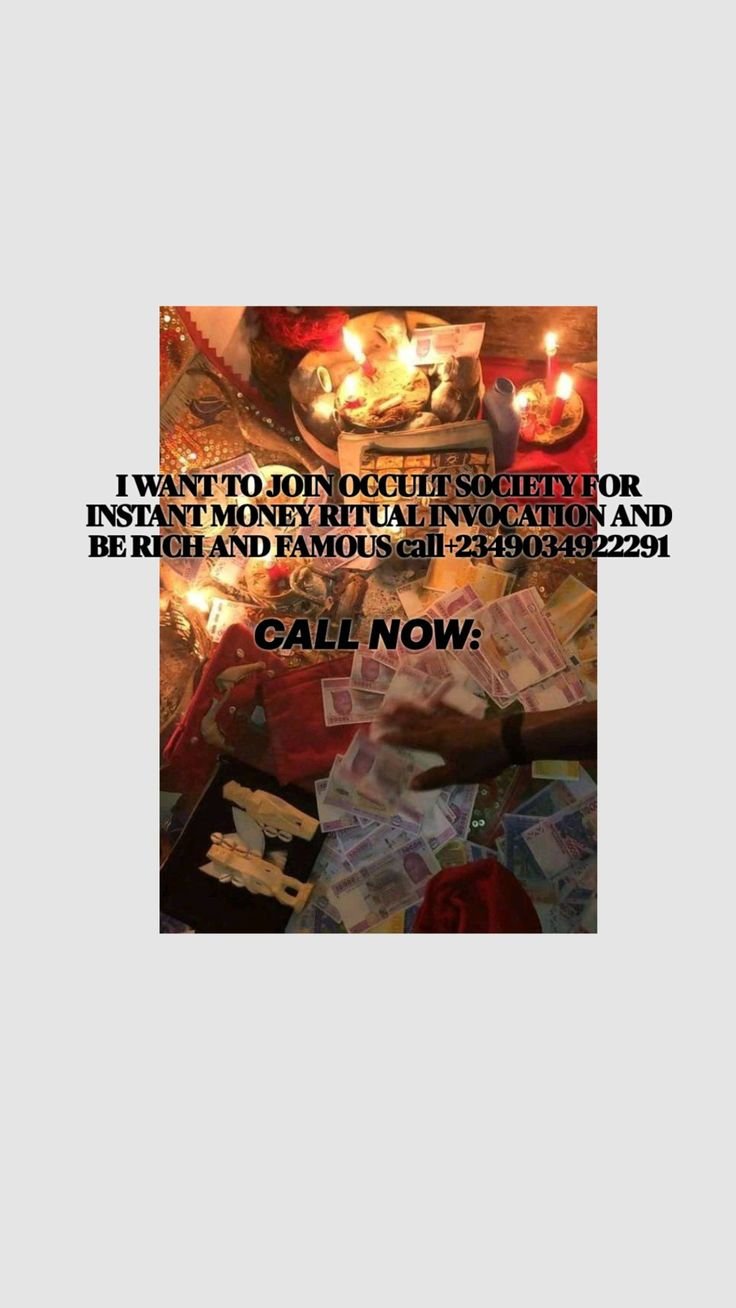™ +2349034922291☎️HOW TO GET WEALTHY THROUGH RITUALS WITHOUT HUMAN BLOOD