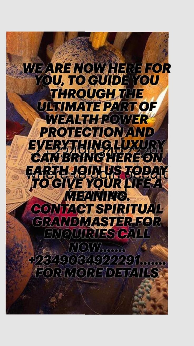 +2349034922291@ I want to join real occult for money ritual and power in Port Harcourt
