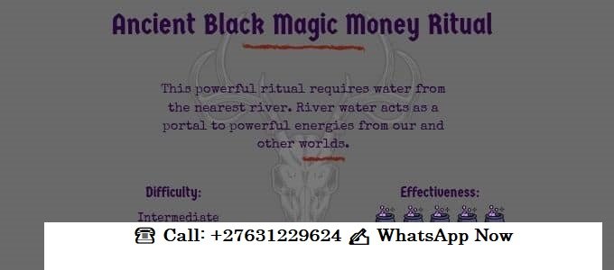 Money muti to help you to Solve money problem Cell @ +27-63-071-6312