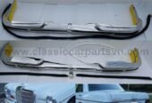 Mercedes W108 W109 EU Style Bumpers With Rubber