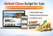Airbnb Clone Script for Sale – Launch Your Rental Marketplace today