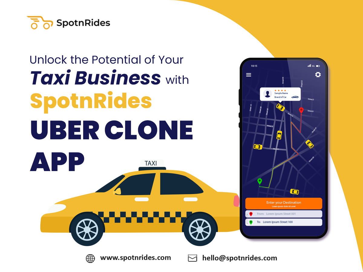 Launch a Profitable Taxi App with Our Expert Solutions – SpotnRides