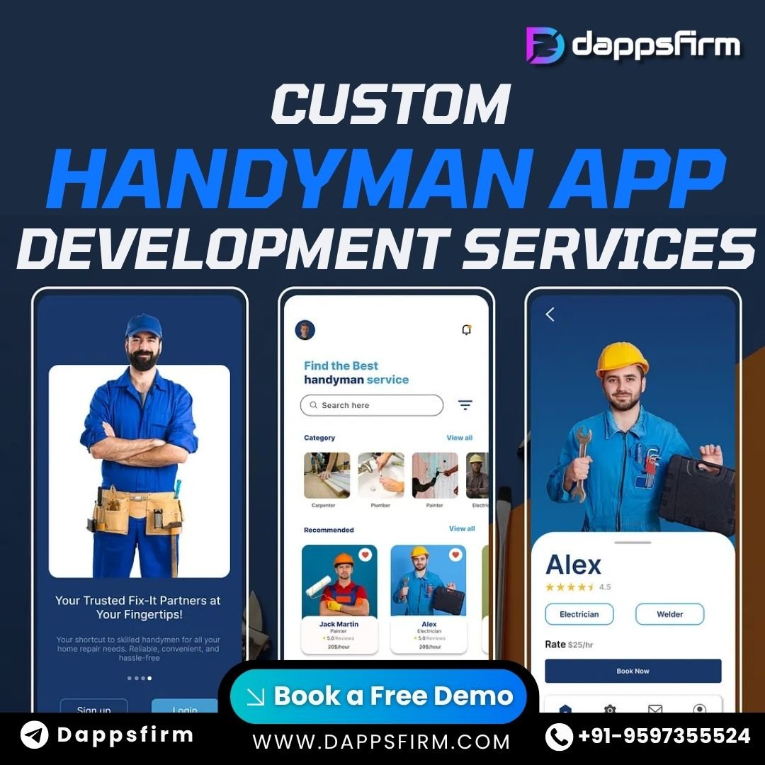 Digitize Service Bookings with Custom Handyman App Development Services