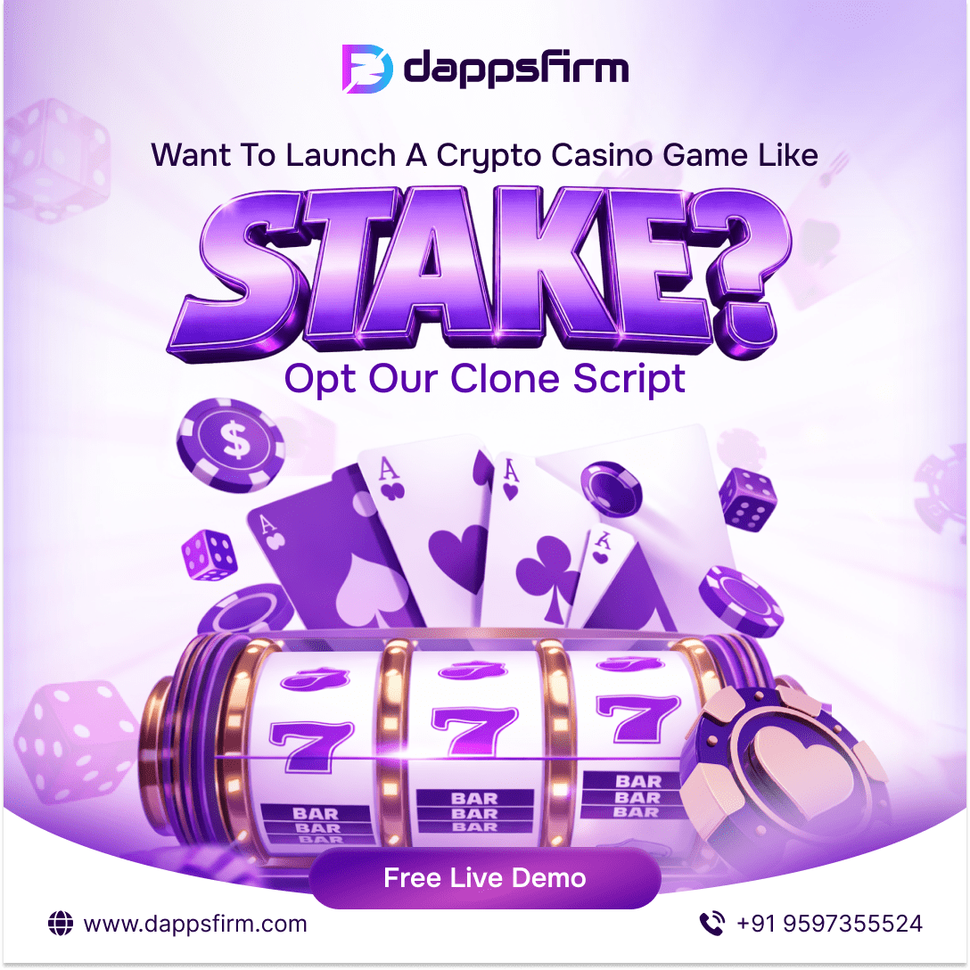 Stake Clone Script With Free Demo – Launch Crypto Sportsbook & Casino Platform